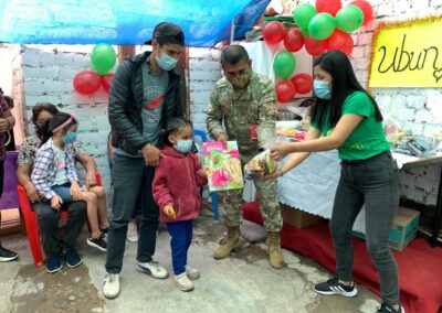 Entrega de regalo