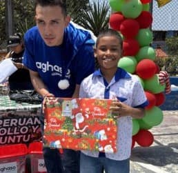 Entrega de regalo