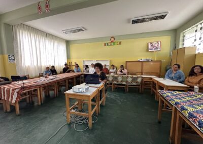 Estudiantes en clase